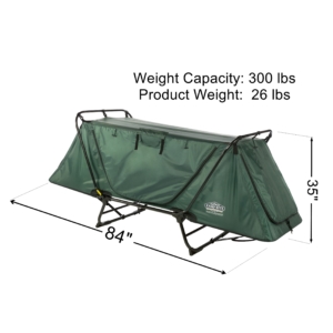 original tent cot dimensions