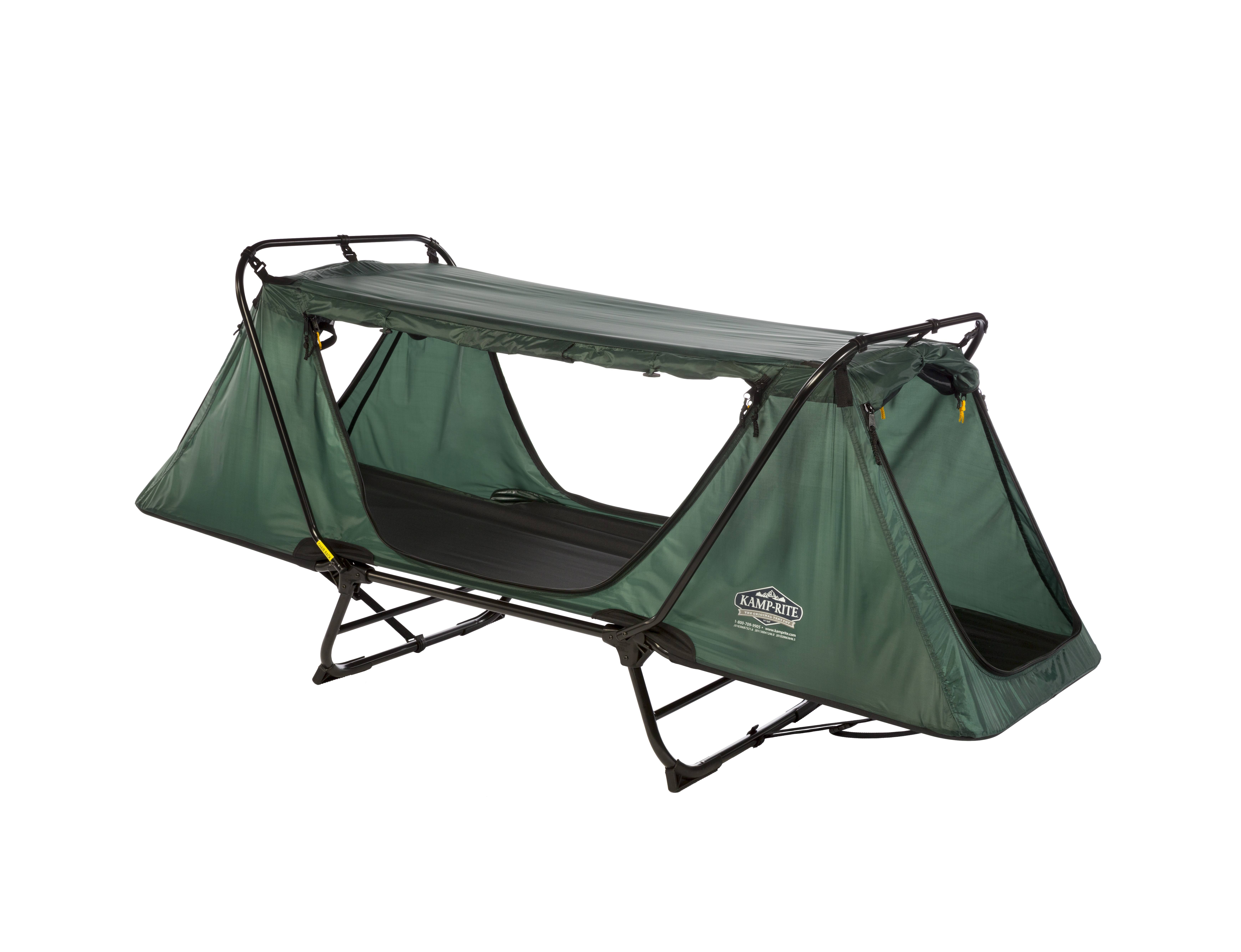 TENT COT FOLDING CAMP COT FOLD-OUT COTSECURITY BRACKETS 107 