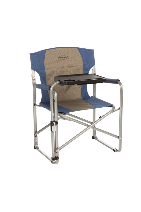 Director S Chair With Swivel Tray, Folding Chair With Swivel Table